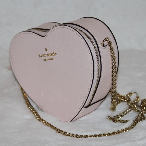 NWT Kate Spade Love Shack Mini Heart Crossbody Bag Purse Handbag - Picture 7 of 10